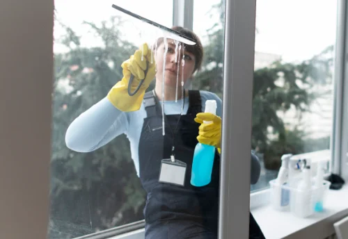 Nettoyage de vitres intérieures et extérieures à Frégimont